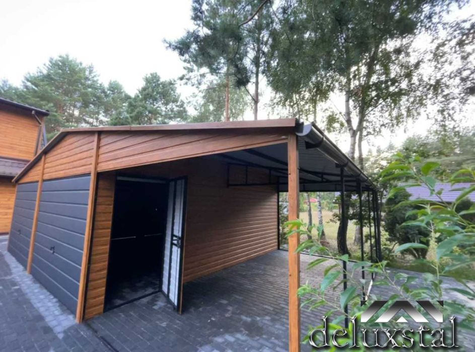 Garaze blaszane garaz hala wiaty 9x5,9x6