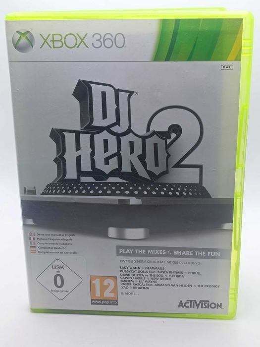 GRA Dj Hero 2 Na Xbox 360 376/04/25s