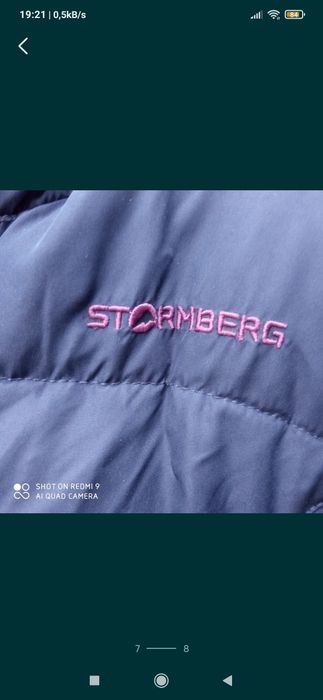 Kurtka puchowa Strongberg roz M unisex.