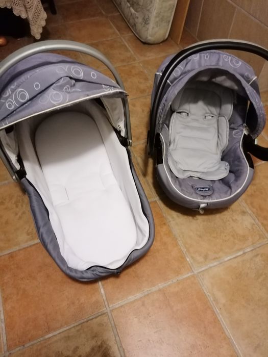 Alcofa Chicco e Ovo Chicco de bebé