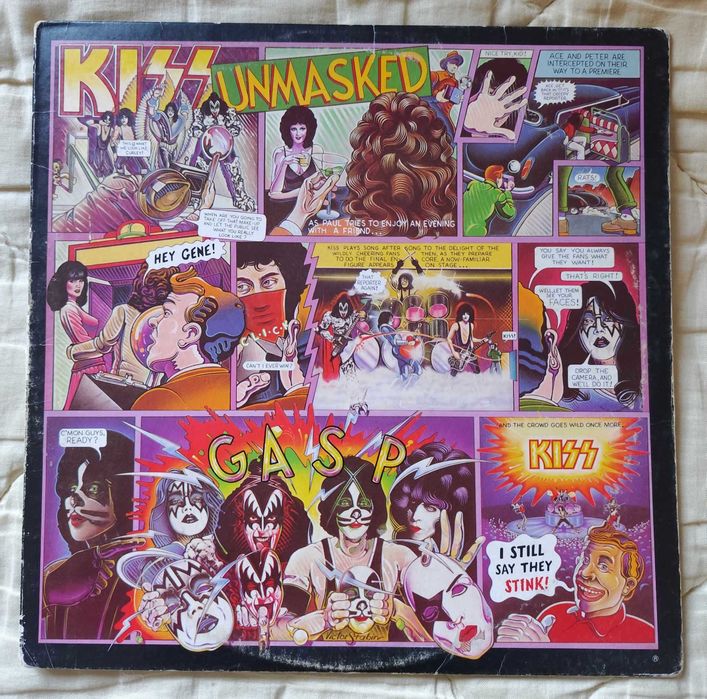 KISS Unmasked Winyl
