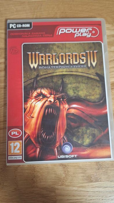 Warlords IV - bohaterowie Etherii - polska wersja pudełkowa na PC.