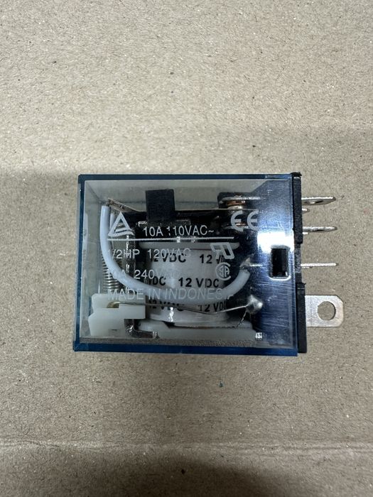 Реле 12в 8 контактів 12V 10A 8pin (2 open 2 close) 13F-LY2NJ-12VDC