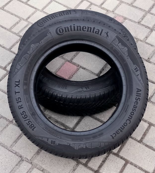 185/65 R15 CONTINENTAL 19рік 5,5мм Пара Всесезон All Season 4SEASON Weather Control