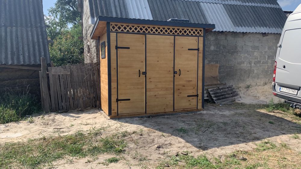 Туалет вуличний, душ, хоз блок, бесідка