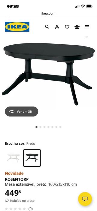 Vende-se mesa com 6 cadeiras