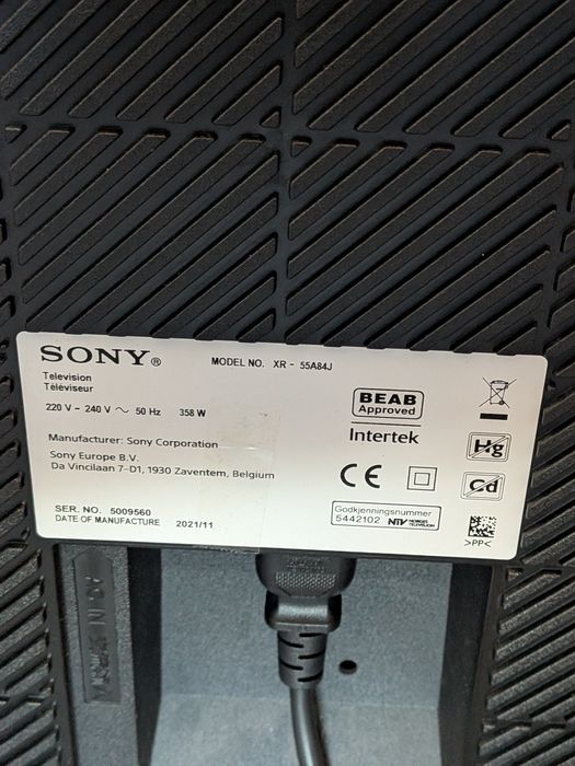 Sony OLED 4K  XR55A84J TV