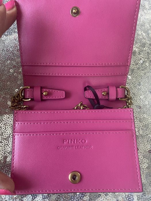Torebka Pinko skóra naturalna