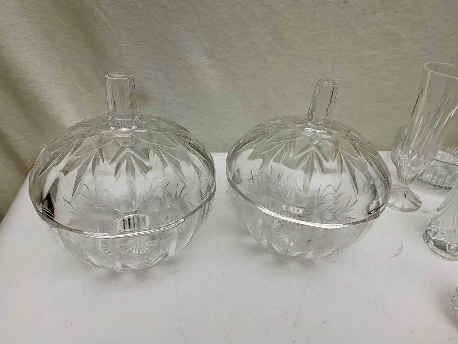 Mega Lote Loiça Vintage (30+ Peças) - Serviço de Mesa Vidro e Cristal