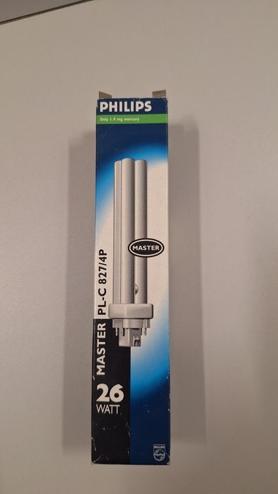 Lâmpada Fluorescente Philips Master PL-C 827/4P
