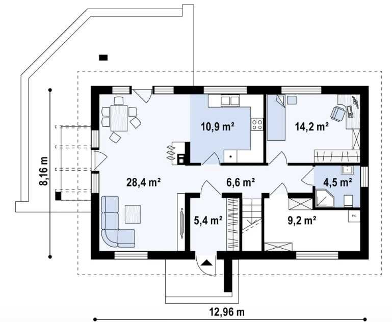 Działka z rozpoczętą budową - super lokalizacja!
