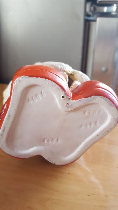 Stary Świąteczny Lampion Mikołaj