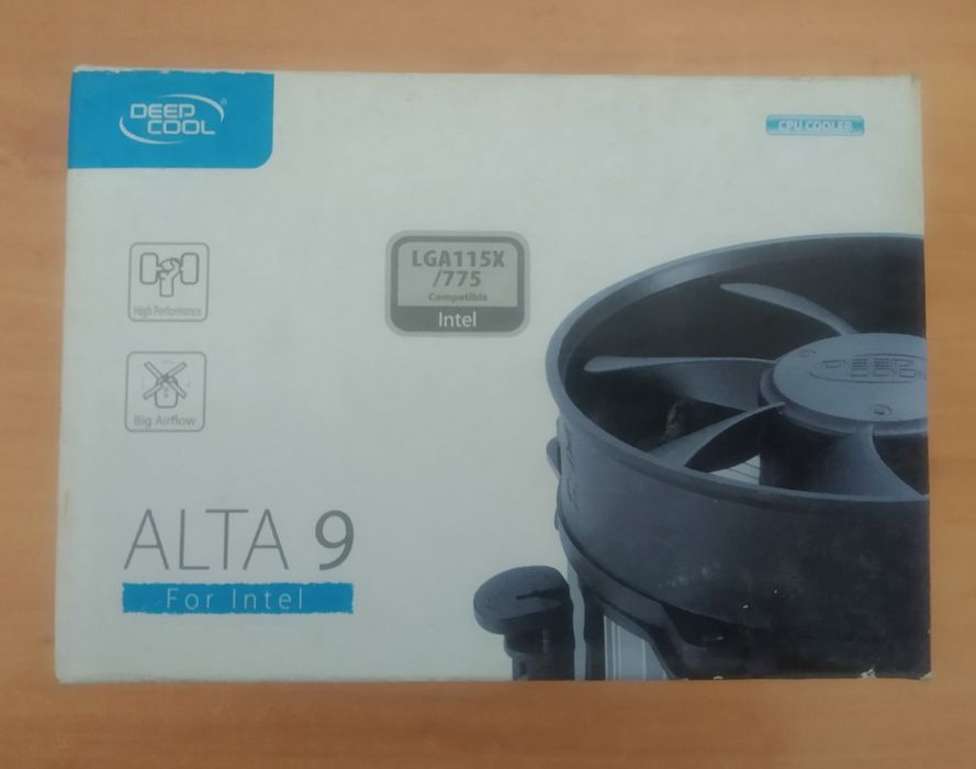 Cooler Alta 9 para Intel Novo