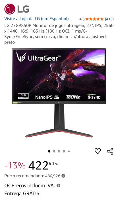 LG UltraGear 27GP850P-B