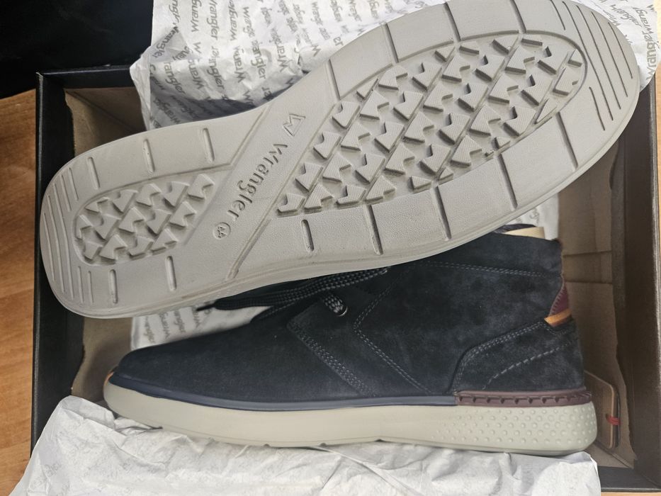 Męskie trzewiki Wrangler r.44, wkł. 30cm