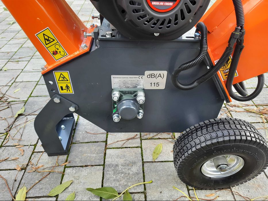 NOWY Rozdrabniacz Rębak Spalinowy GRASS GS650 Mocny 196cc 120mm