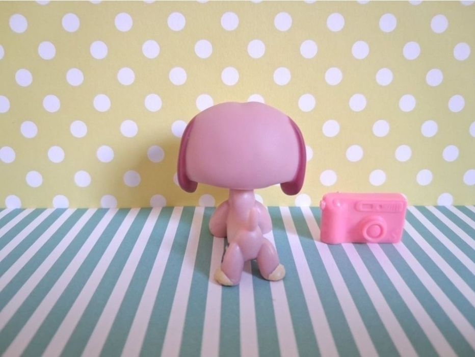 Littlest Pet Shop LPS unikatowy pies Jamnik #1306