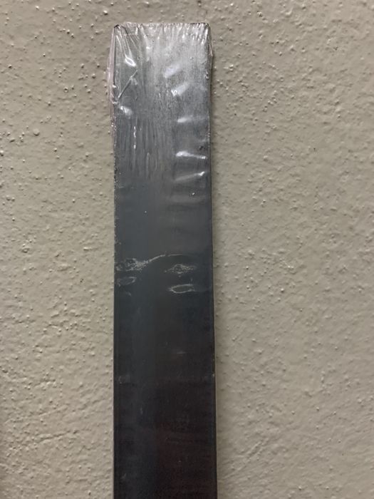 2 barras de aço planas 1metro x