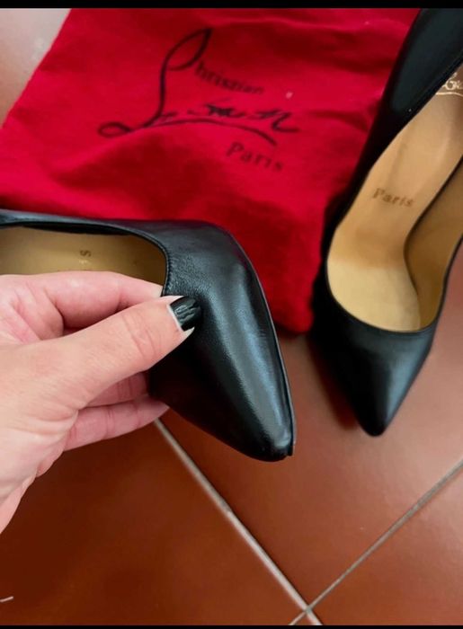 Sapatos stilettos christian louboutin