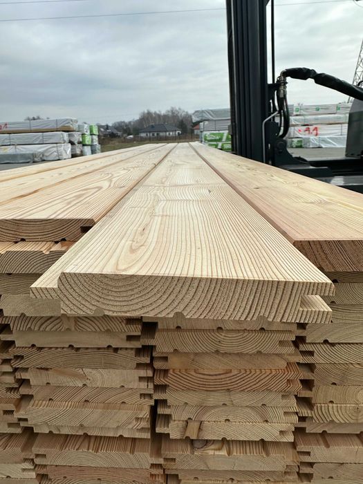Deska Elewacja Modrzew Syberyjski Profil C Klasa A/B 21x143mm