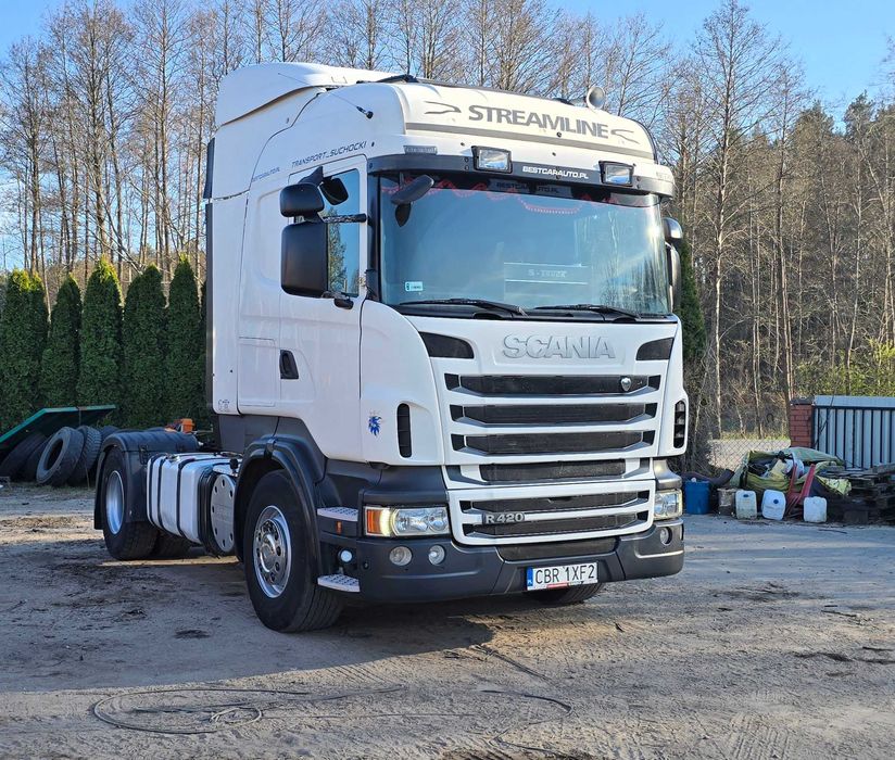 SCANIA R420, Opticruise ze sprzęgłem