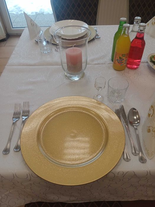 Złote podtalerze-wynajem