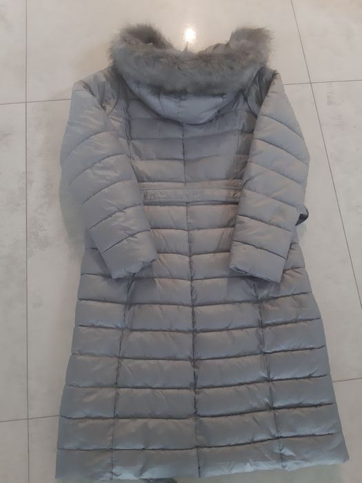 Plaszcz pikowany Moodo rozm M 38 szary