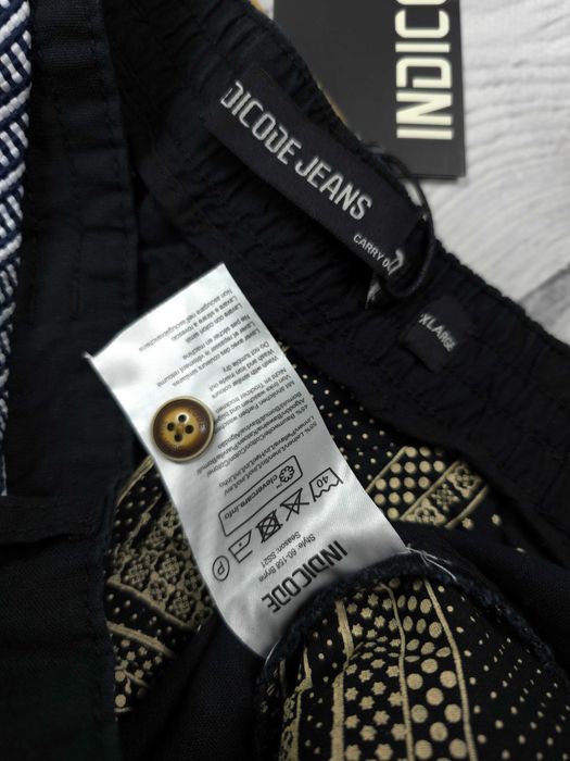 INDICODE JEANS Bryne Męskie Spodnie Len Lniane XL ! Nowe