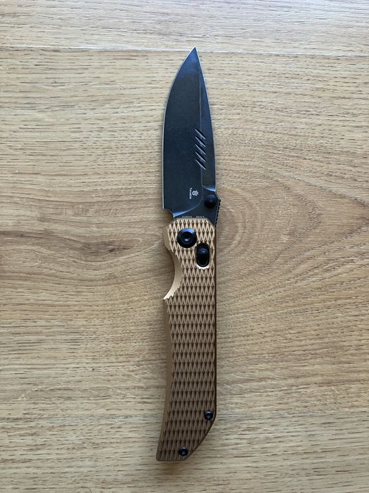 Nóż, scyzoryk Tenable Eaglestrike aluminium, diamentowy wzorzec