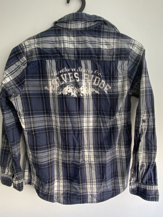 Camisa aos quadrados Rebel – 10/11 anos