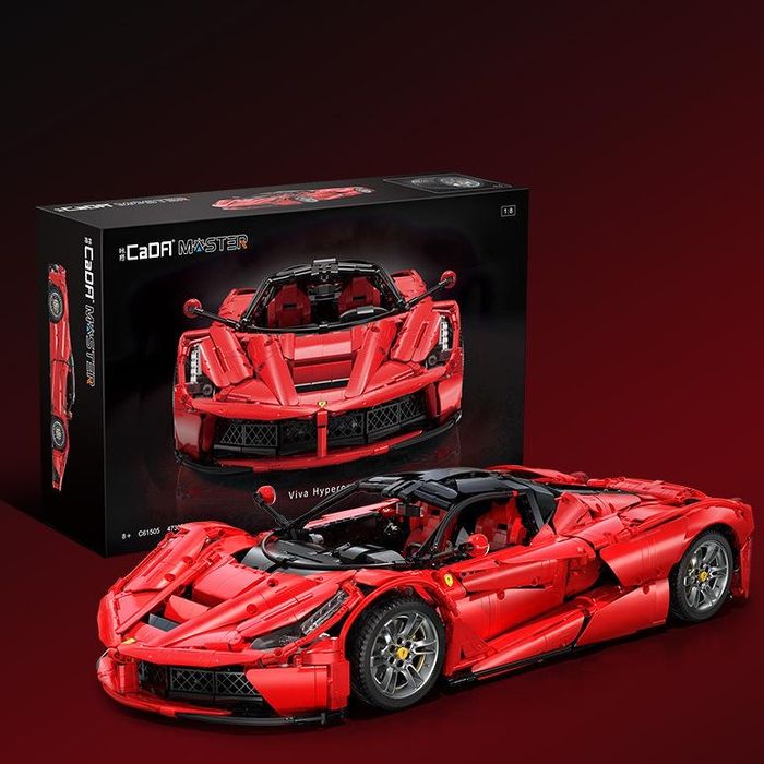 Конструктор CaDa Ferrari LaFerrari 4739 деталей феррарі када в коробці