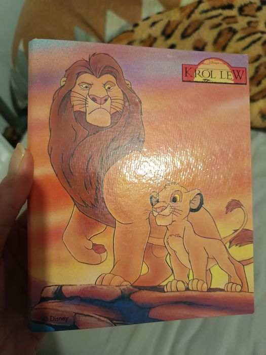 Segregatory król lew stan kolekcjonerski małe