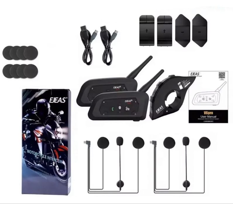 Ejeas 2 unidades + Comando Guiador mota