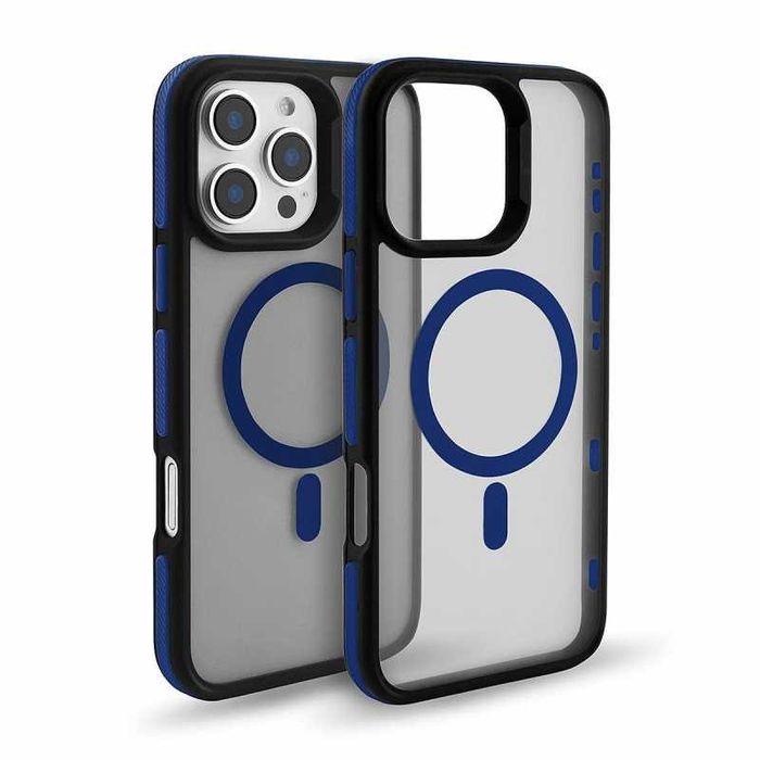 Etui MAGARMOR do Apple iPhone 13 PRO MAX granatowy  MagSafe