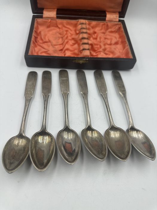 Przedwojenne srebrne łyżeczki do herbaty Bolesław Armatowicz Kraków