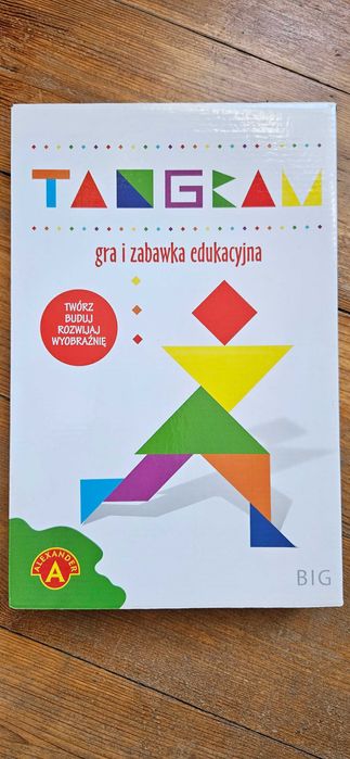 Gra planszowa i zabawka edukacyjna Tangram