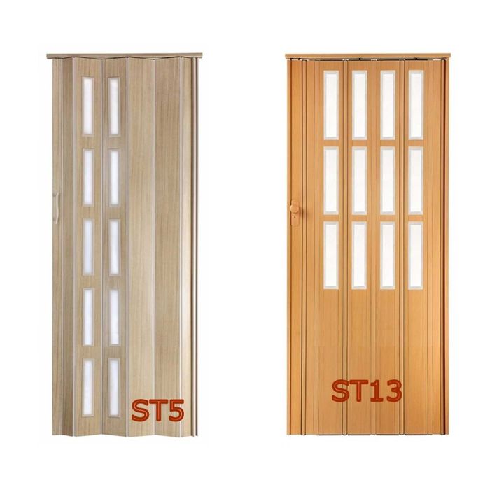 Drzwi HARMONIJKOWE, składane, pokojowe, kuchenne, łazienkowe