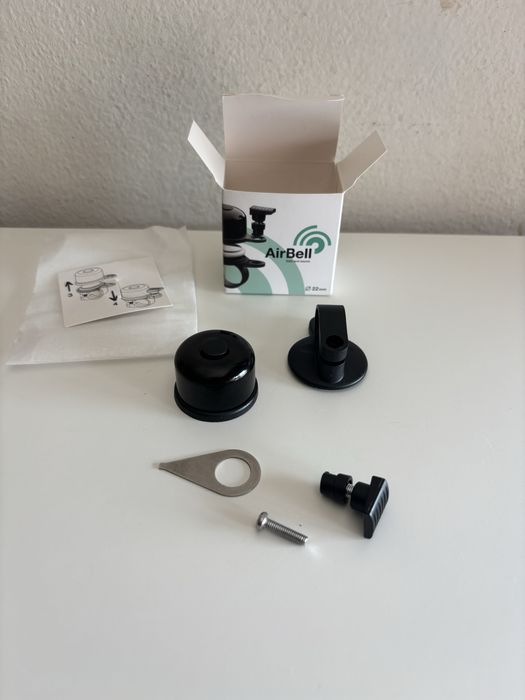 Campainha de bicicleta com suporte AirTag 22 mm