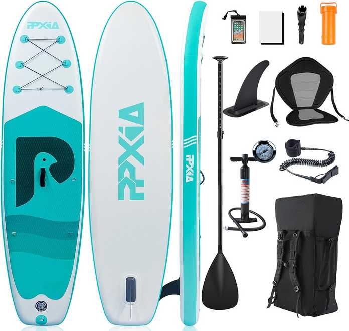 Deska SUP do paddleboardingu z siedziskiem