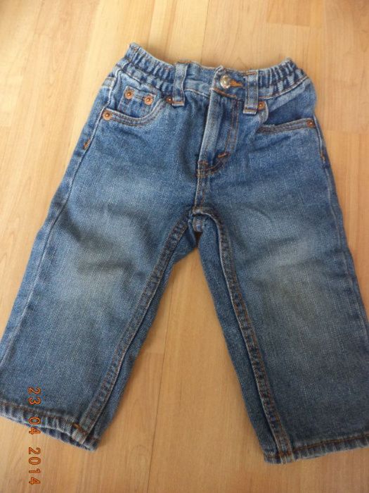 2 pary nowych dżinsów 80cm/12 msc_LEVI'S+Ralh Lauren
