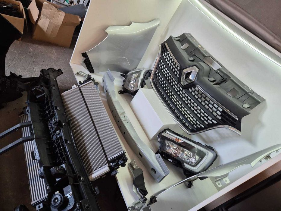Kompletny Przód Renault Master IV Maska błotniki Zderzak Chłodnica