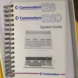 Manuais de utilização Commodore 128;Amiga; ler anuncio