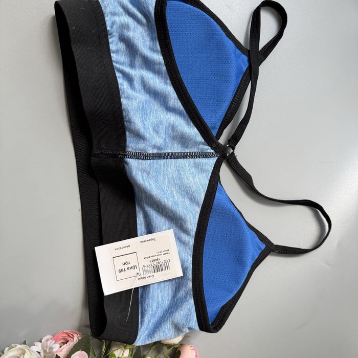 Топ женский голубой новый размер m-l