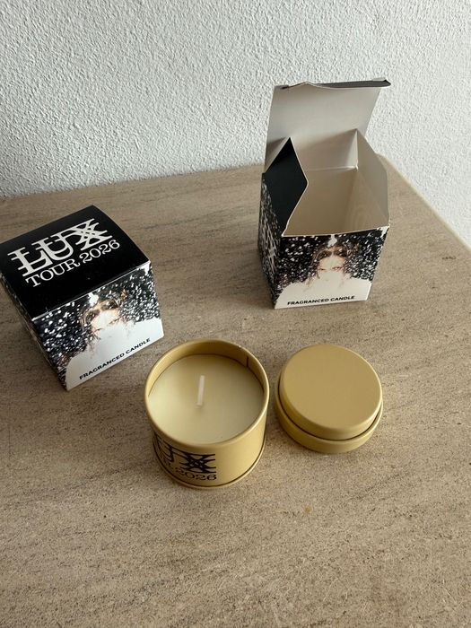 Conjunto de 2 velas exclusivas VIP ROSALÍA LUX TOUR