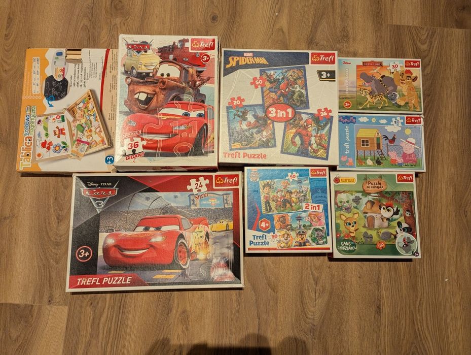 Zestaw puzzle dla dzieci