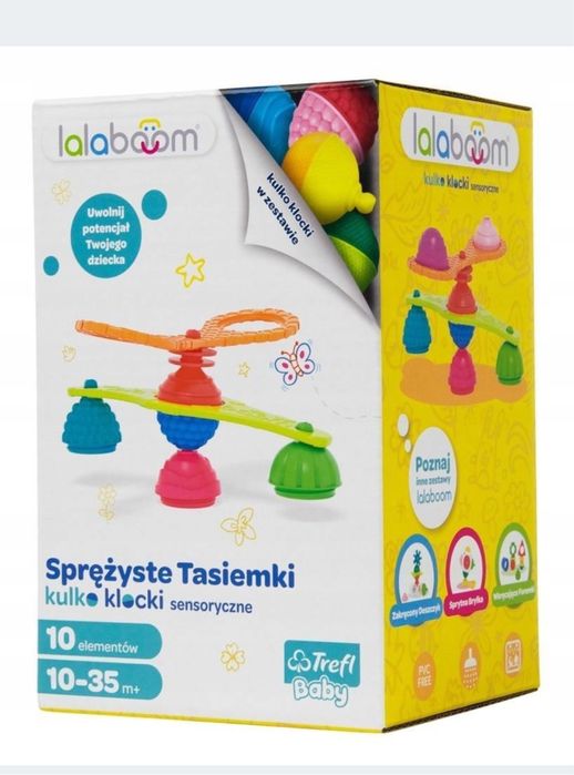 Lalaboom trefl 2 zestawy  sensoryczne