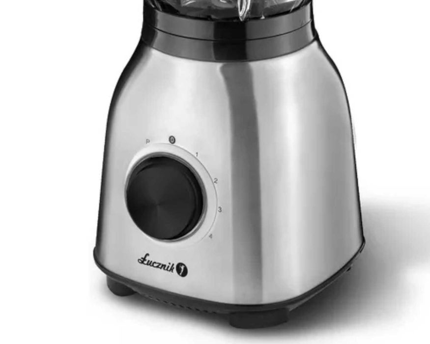 MOCNY Blender Kielichowy 1000W Kielich SZKLANY Do Zup Koktajli NOWY