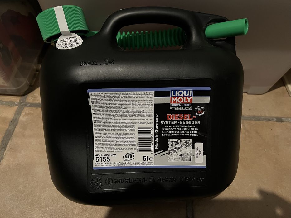 Liquido limpeza injectores diesel