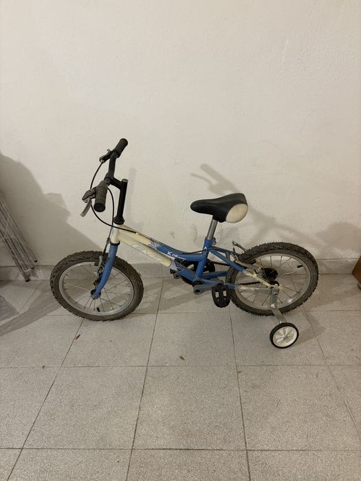 Bicicleta Azul para Criança