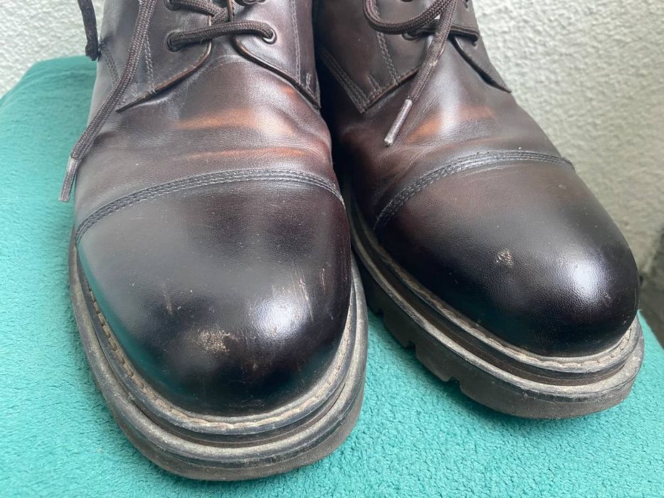 Чоловічі шкіряні черевики ботинки braska осінні